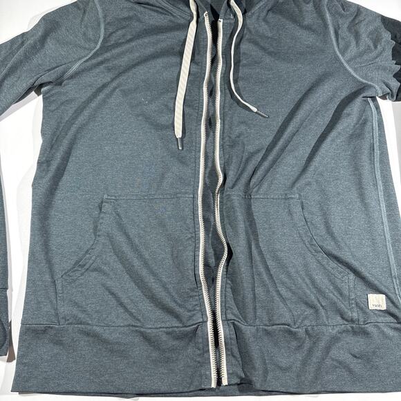 Vuori VW268 Halo Performance Hoodie Women's S Deep-Green Zip Sweatshirt READ - Picture 2 of 9